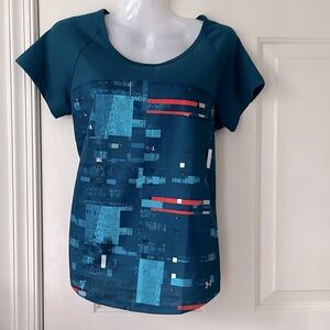 🛍️ Under Armour • HeatGear Active Geometric Top • Women's size Small S